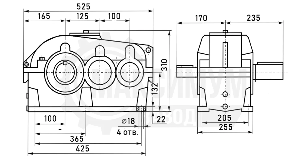 2Ц2-125Н