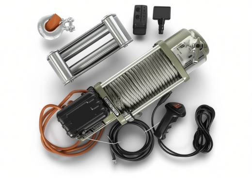 Лебёдка автомобильная SEC16800 (7620 кг/28 м) 12V